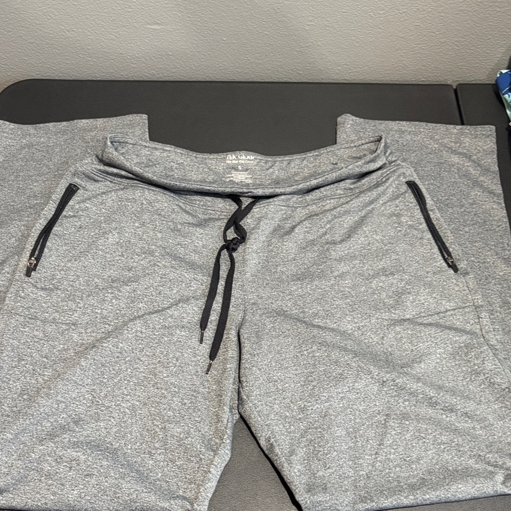 Gray womens sweat pants